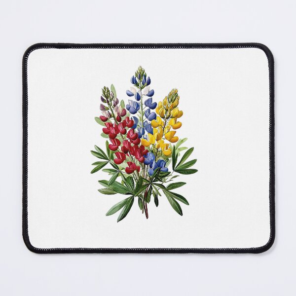 Item preview, Vintage Lupine Flowers Illustration designed and sold by Liededrom..