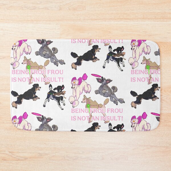 Item preview, Standard Poodles Being FROU FROU is NOT an Insult designed and sold by TheCurlyGirlSwirl.