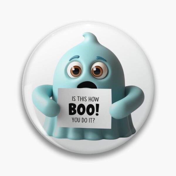 Item preview, Cute Ghost – Is This How BOO You Do It? designed and sold by StormArte.