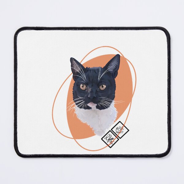 Item preview, Meet Jeeves – A Rescue Cat Ready for His Big Break!  designed and sold by Made-by-Anxiety.
