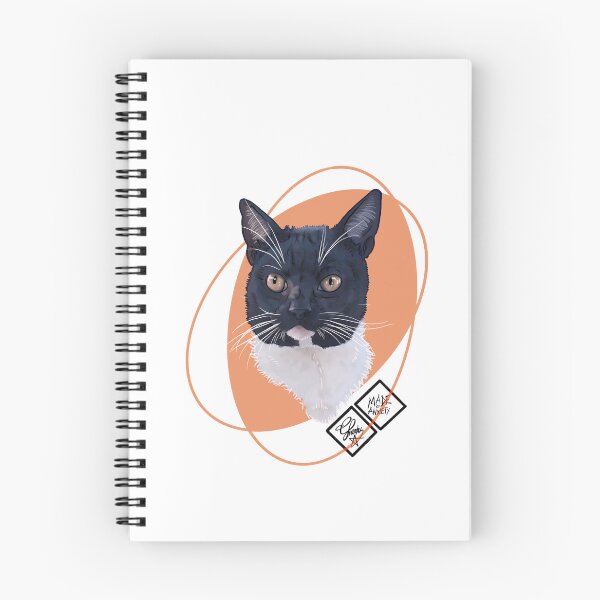 Item preview, Meet Jeeves – A Rescue Cat Ready for His Big Break!  designed and sold by Made-by-Anxiety.