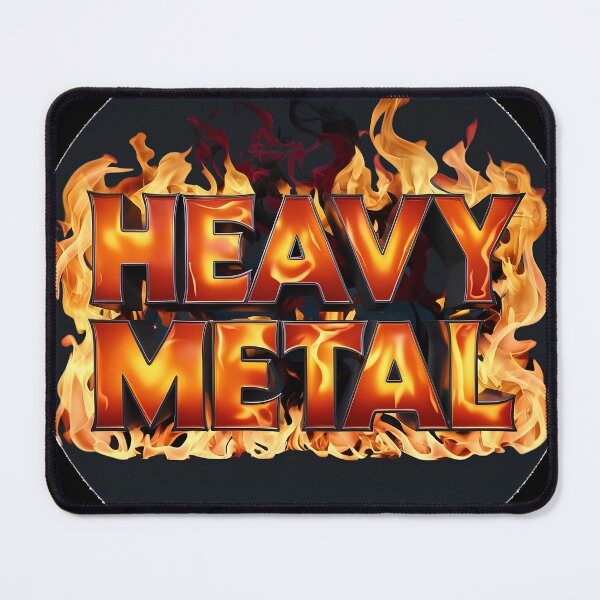 Item preview, Heavy Metal Fire. Passion for the Rock Fan designed and sold by altohero.