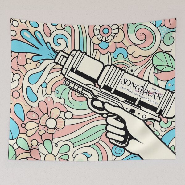 Item preview, Songkran : Water Fights and Smiles All Around designed and sold by Vanich-Panich.