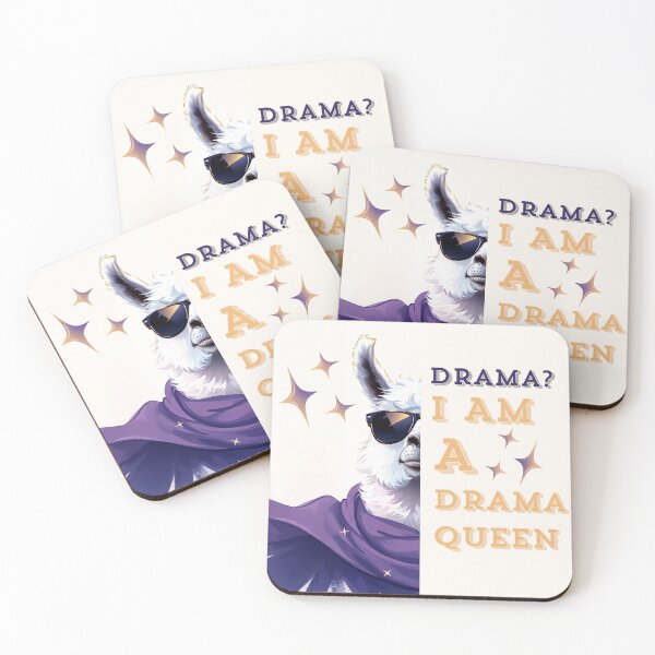 Item preview, Sassy Alpaca Drama Queen designed and sold by 0606PM.