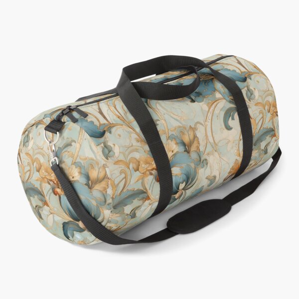 Item preview, Swirling vines and Iris floral designed and sold by Designbes.