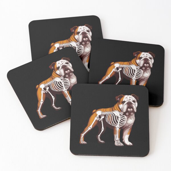 Item preview, X-ray Bulldog Body Anatomy Radiography Skeleton designed and sold by Artistoos.