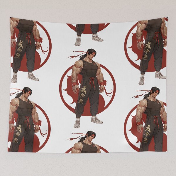 Item preview, Liu Kang Mortal Kombat GYM Training Wear designed and sold by bapupa.