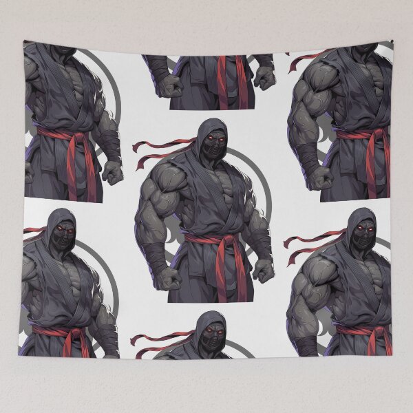 Item preview, Noob Saibot Mortal Kombat GYM Training Wear designed and sold by bapupa.