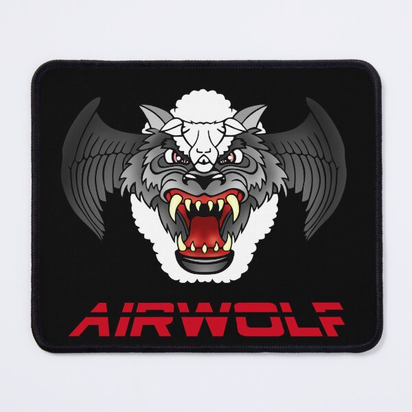 Item preview, Airwolf designed and sold by SideQuest - Scribbled Chaos!.