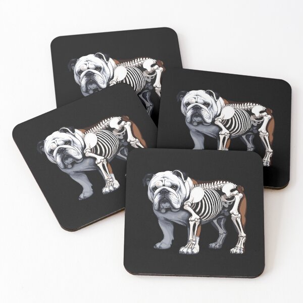 Item preview, X-ray Bulldog Body Anatomy Radiography Skeleton designed and sold by Artistoos.