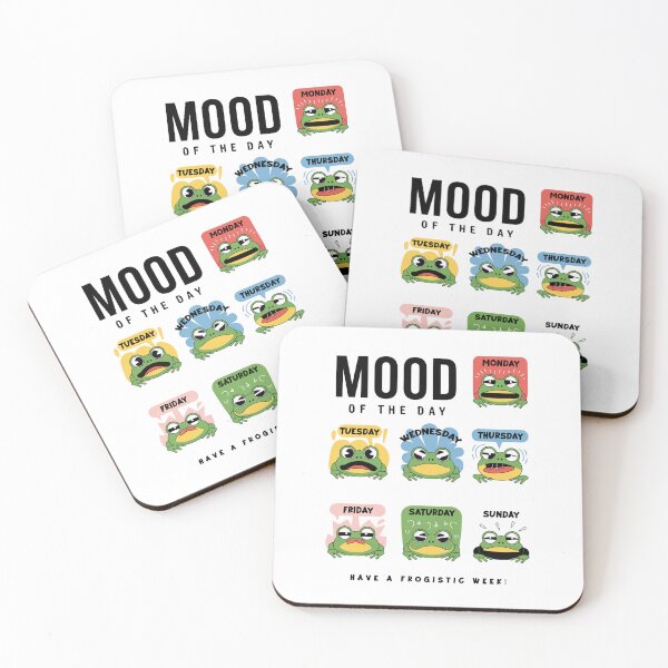 Item preview, MOOD of The Day, Have A Frogistic Week! designed and sold by MonkiFlipp.