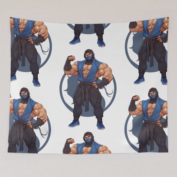 Item preview, Sub-Zero Mortal Kombat GYM Training Wear designed and sold by bapupa.