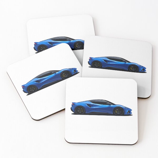 Item preview, Blue sports car designed and sold by hoodie-store.