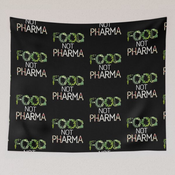 Item preview, Food Not Pharma designed and sold by AniArtPL.