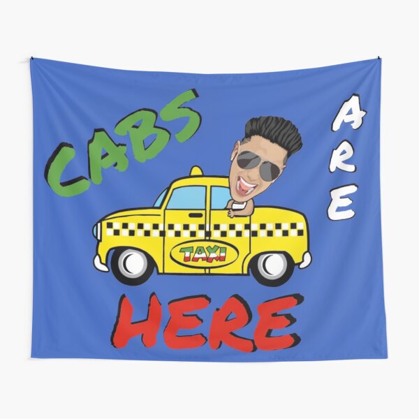 Cabs Are Here Tapestry