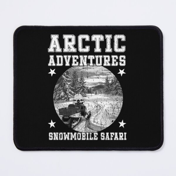 Item preview, ARCTIC ADVENTURES SNOWMOBILE SAFARI winter sports motorsport utility vehicle snowmobile driver designed and sold by Jt41.