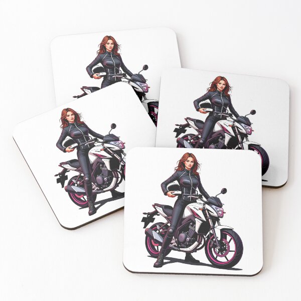 Item preview, Bikergirl on Hornet 750 designed and sold by hoodie-store.