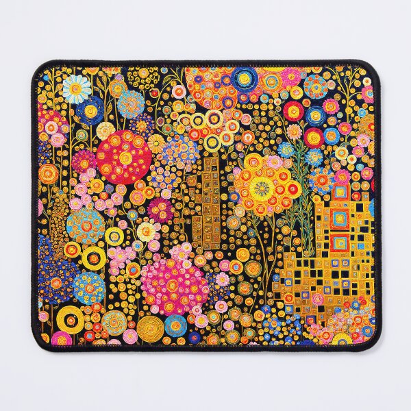 Item preview, Gustav Klimt Golden Flowers designed and sold by maniacfitness.