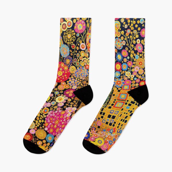 Item preview, Gustav Klimt Golden Flowers designed and sold by maniacfitness.