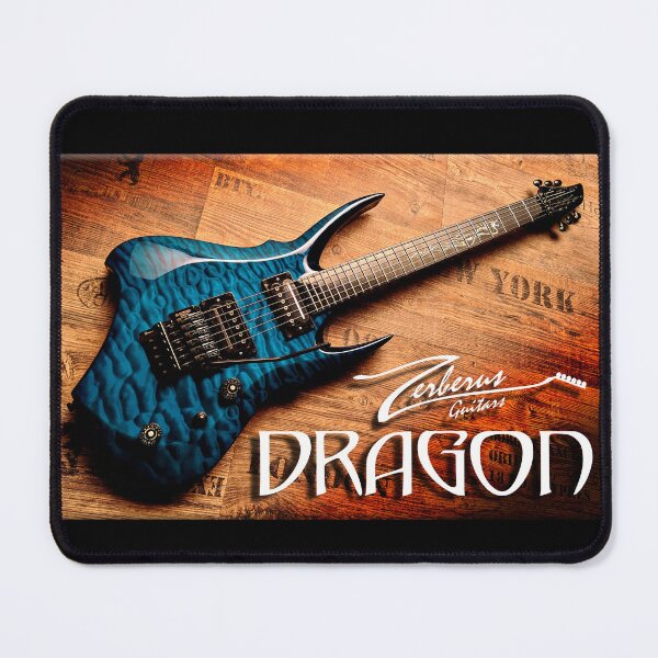 Item preview, Zerberus Guitars Dragon: The Sapphire Dragon designed and sold by ArtCreator2023.