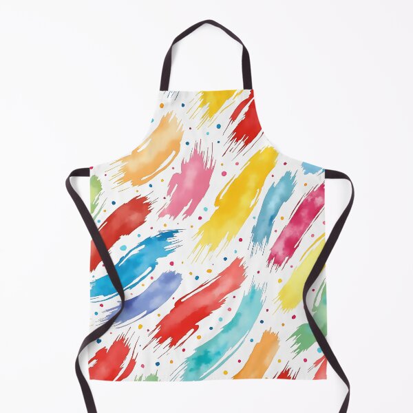 Item preview, Rainbow Paint Strokes – Vibrant Multicolor Abstract Art designed and sold by WhimsiLynes.