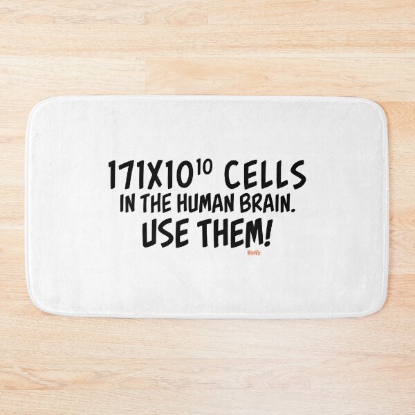 Item preview, Cells in the Human Brain - Funny Quote designed and sold by WhimWiz.