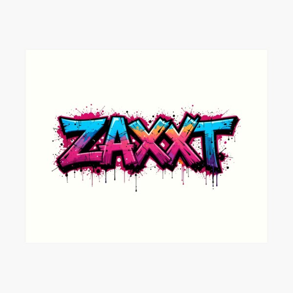 Aperçu de l'œuvre ZAXXT 1 créée et vendue par StreetwearE2S.