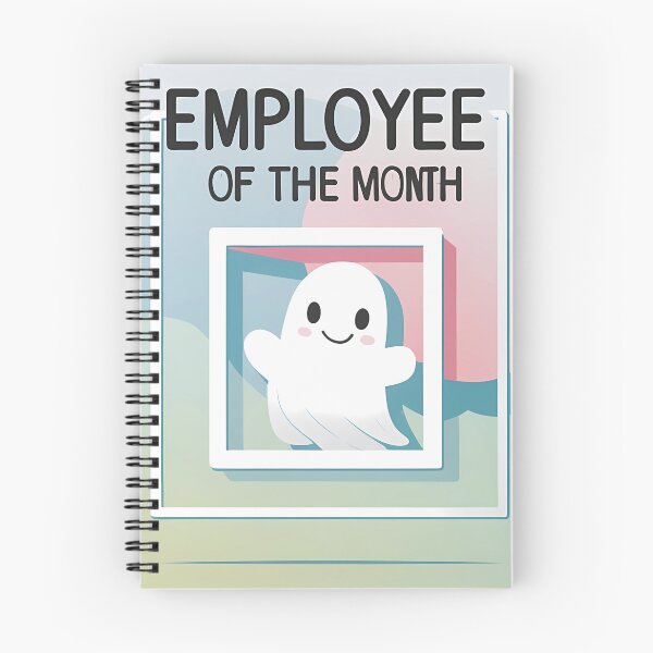 Item preview, Employee of the Month - Soft Pastel Ghost designed and sold by SolaoLab.