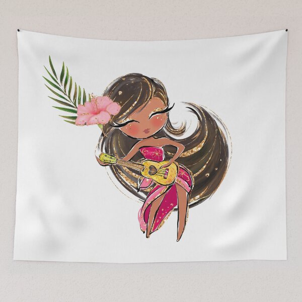 Item preview, Ukulele Hula Girl designed and sold by KaramfilaS.