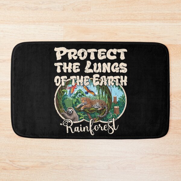 Item preview, PROTECT THE LUNGS OF THE EARTH RAINFOREST ecosystem deforestation save the forests  designed and sold by Jt41.