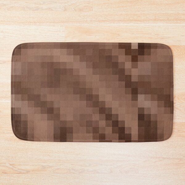 Item preview, Color of the year pixel pattern Mocha Mousse 2025 designed and sold by Fixelgraphic.