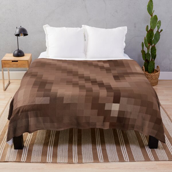Item preview, Color of the year pixel pattern Mocha Mousse 2025 designed and sold by Fixelgraphic.