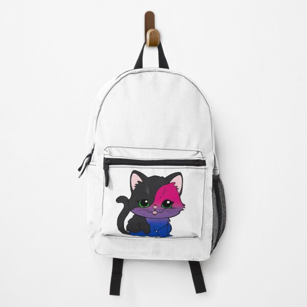 Item preview, Kawaii Bisexual Cat – Bisexual Pride Cute Design designed and sold by Travelslightly.