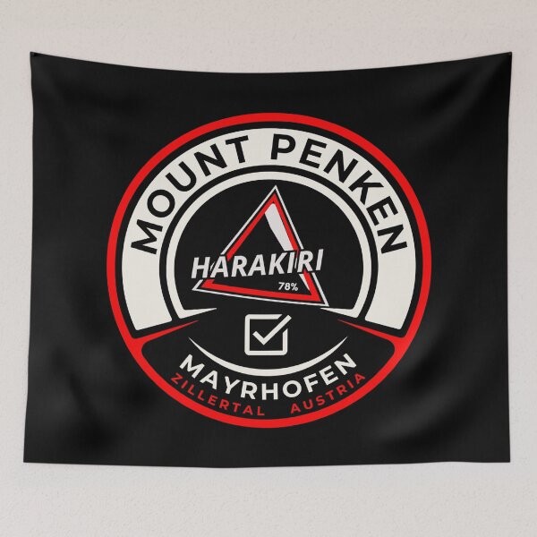 Item preview, Harakiri Piste - Mount Penken in the Mayrhofen ski resort designed and sold by GoodOldVintage.