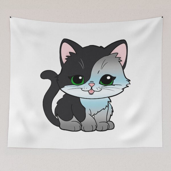 Item preview, Kawaii Demiboy Cat – Demiboy Pride Cute Design designed and sold by Travelslightly.
