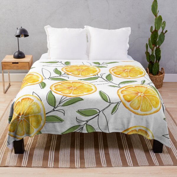 Item preview, Fresh Watercolor Lemon Slice designed and sold by Silvered-Wings.