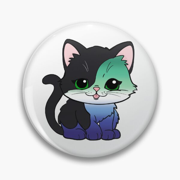 Item preview, Kawaii Gay MLM Cat – MLM Pride Cute Design designed and sold by Travelslightly.