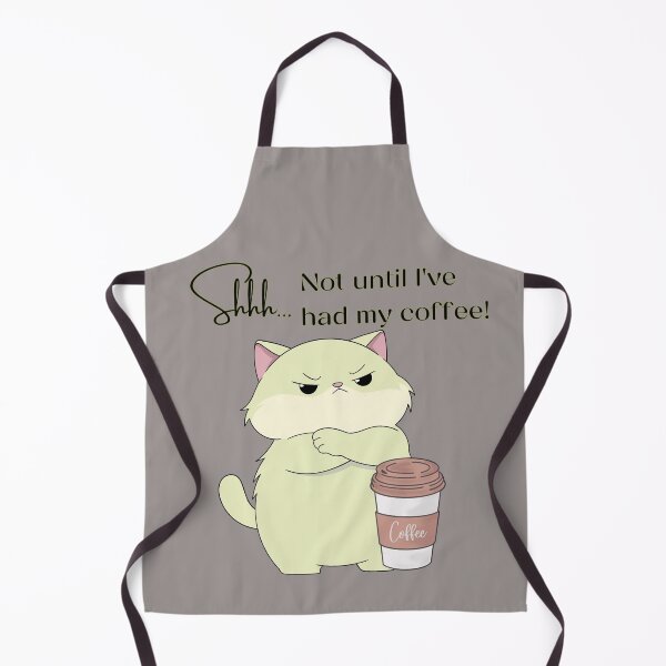 Item preview, Shhh.. not until I've had my coffee designed and sold by LiskoDesign.