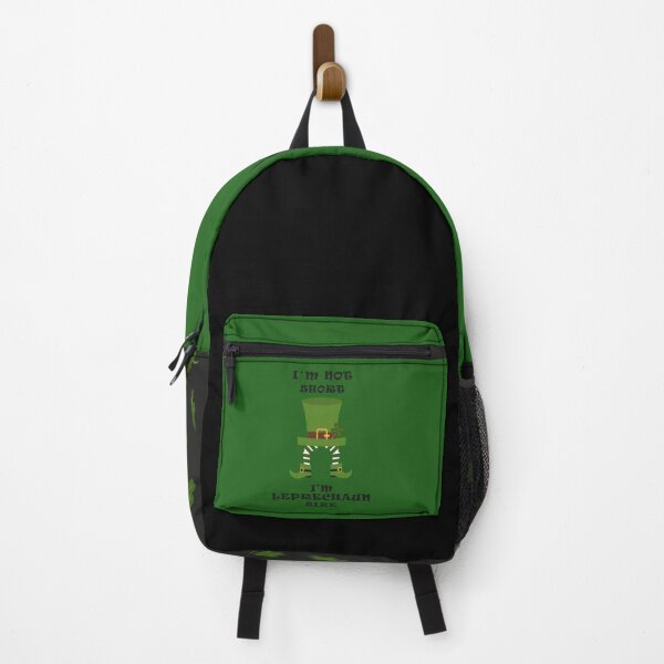 Item preview, Leprechaun's legs with green tights and big green hat celebrating St. Patrick, joke about his size. designed and sold by Martapp.