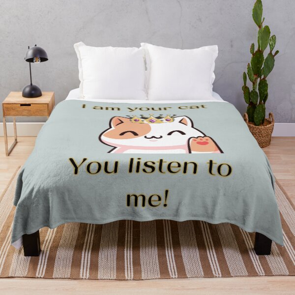 Item preview, I am your cat, you listen to me designed and sold by LiskoDesign.