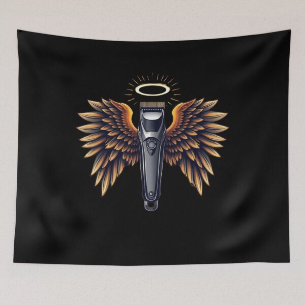 Item preview,  Barber Angel – Clippers with Wings designed and sold by ARTReMi.