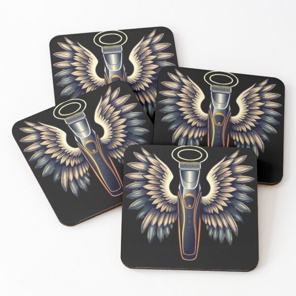 Item preview, Barber Angel – Clippers with Wings designed and sold by ARTReMi.