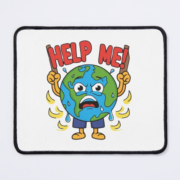 Item preview, Earth Holding Help Me Sign Climate Crisis designed and sold by ibobo4656.