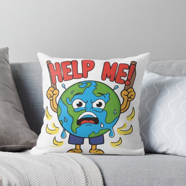 Item preview, Earth Holding Help Me Sign Climate Crisis designed and sold by ibobo4656.
