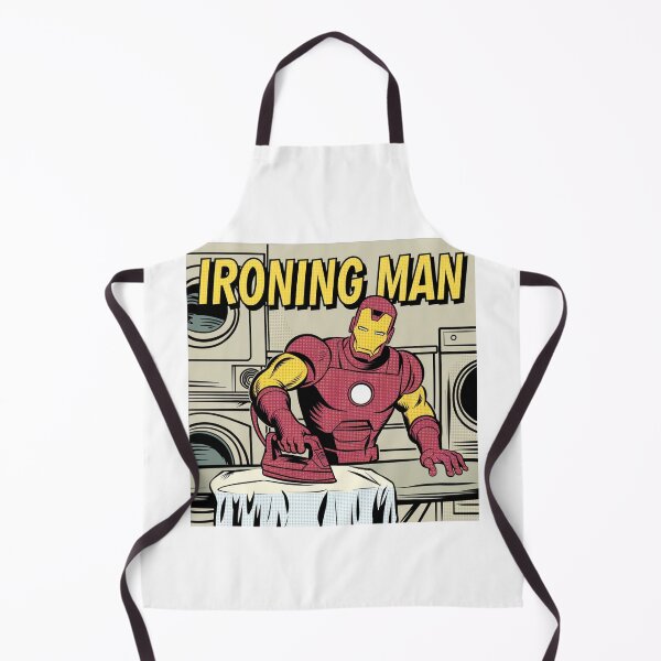 Item preview, Ironing Man, Superhero, parody, meme, funnyfits70, Humor, Funny, retro, vintages, funny quotes, animal humor, designed and sold by FunnyFits70.