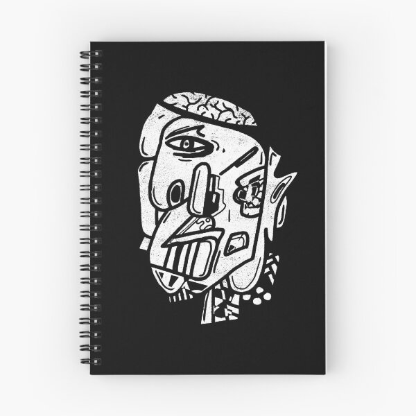 Item preview, Abstract Angry Head with Brain Showing - Abstract art Face  designed and sold by AnAzArt.