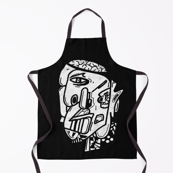 Item preview, Abstract Angry Head with Brain Showing - Abstract art Face designed and sold by AnAzArt.