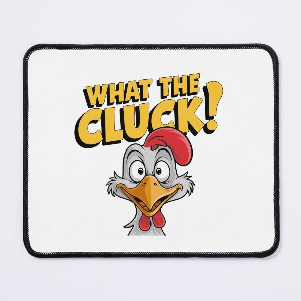 Item preview, WTF, What the cluck, silly chicken, farm life, silly, meme, funnyfits70, Humor, Funny, retro, vintages, funny quotes, animal humor, designed and sold by FunnyFits70.