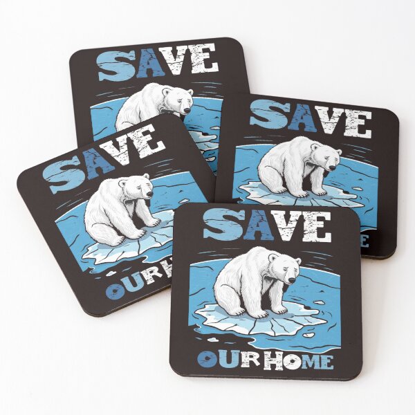Item preview, Save Our Home Polar Bear Climate Crisis designed and sold by ibobo4656.