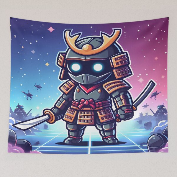 Item preview, Galactic Samurai Mecha Force - Model 7 designed and sold by NeonBot_Shop.